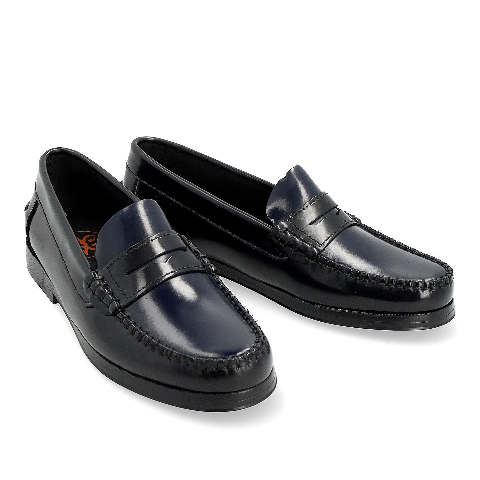 Nabrissa Camaleón Negro/Marino · Castellano de Mujer con Antifaz · Piso Antideslizante