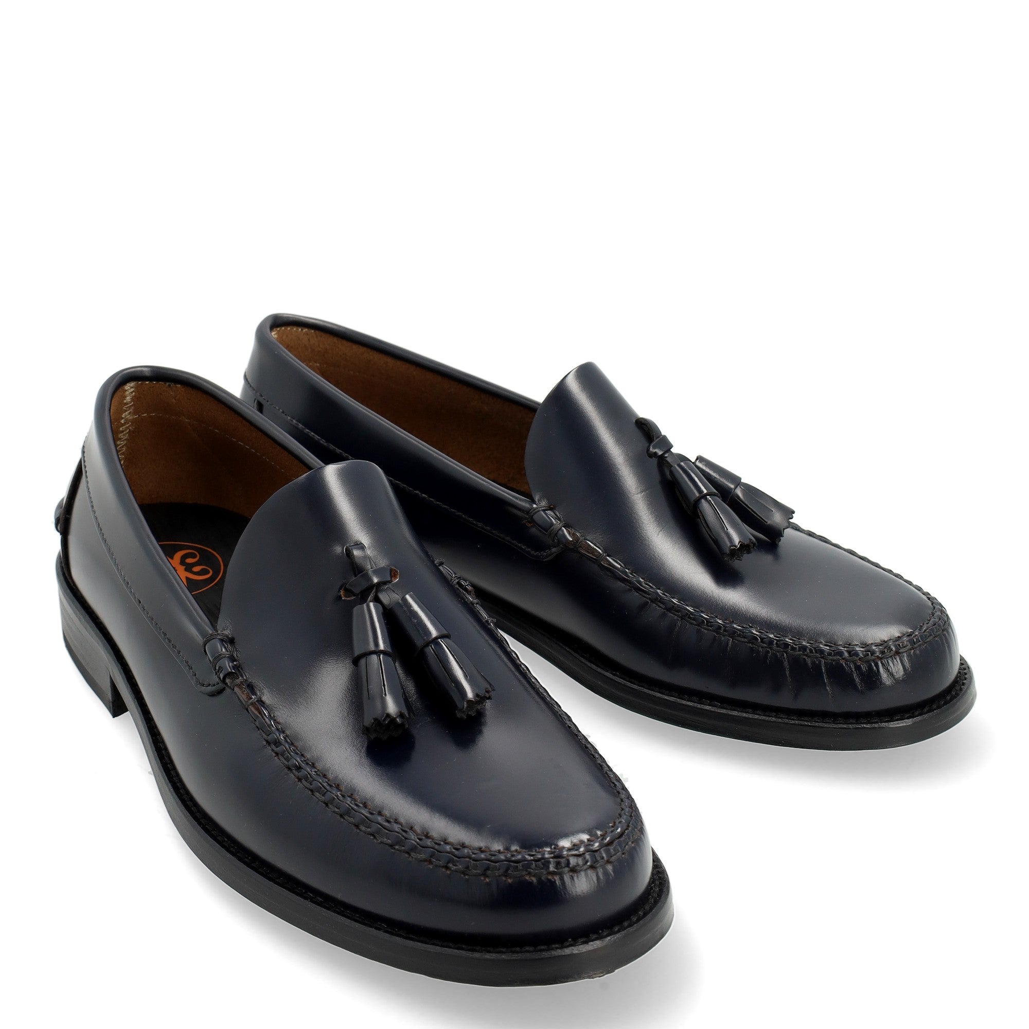 Helmantic Marino · Zapato Castellano hombre con Borlas · Elaboración Limitada