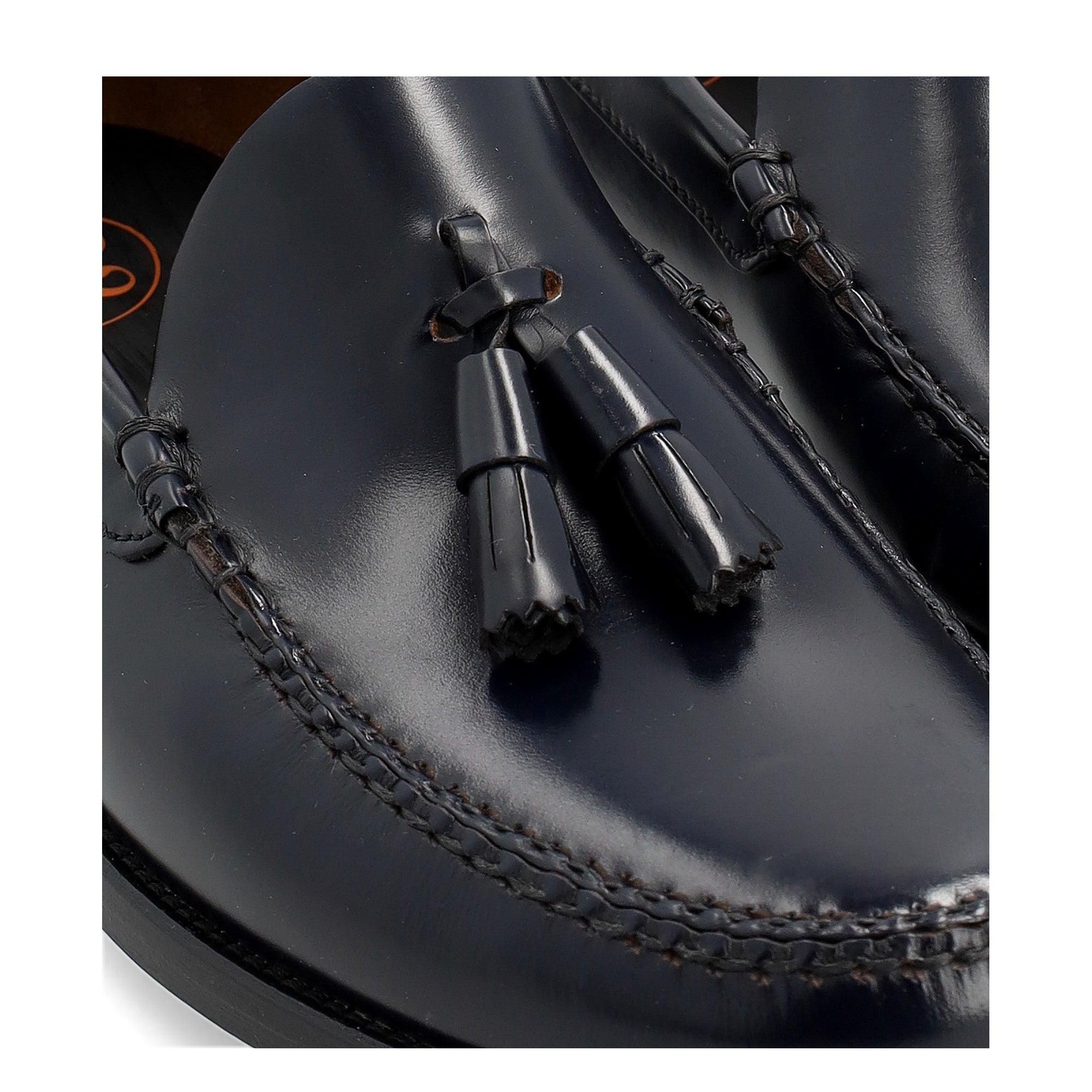 Helmantic Marino · Zapato Castellano hombre con Borlas · Elaboración Limitada