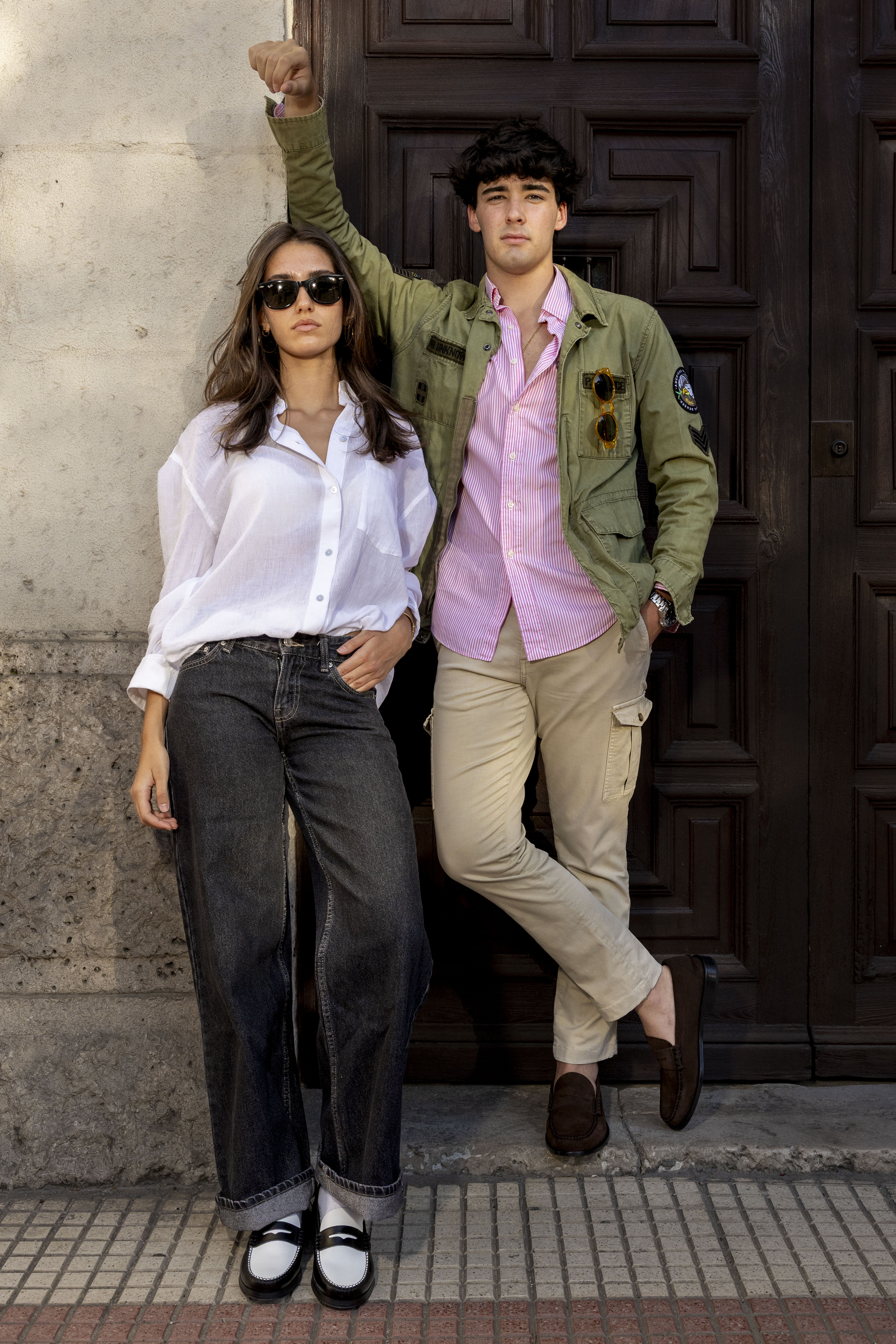 Mocasín Antifaz Serraje para Hombre