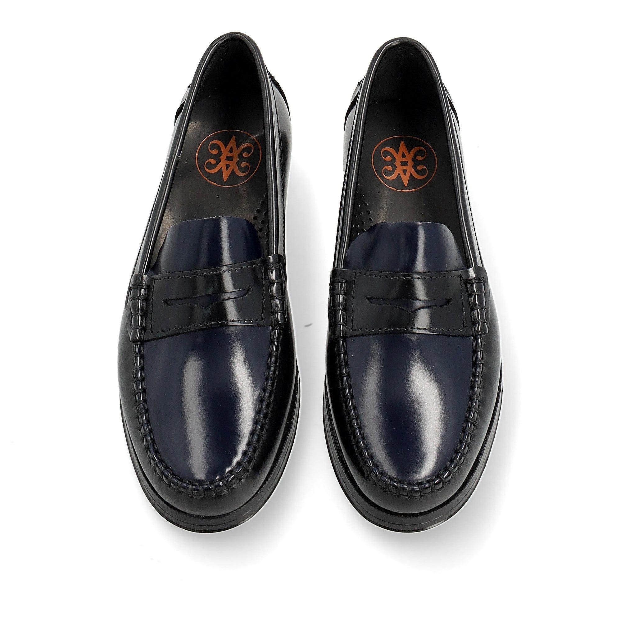 Nabrissa Camaleón Negro/Marino · Castellano de Mujer con Antifaz · Piso Antideslizante