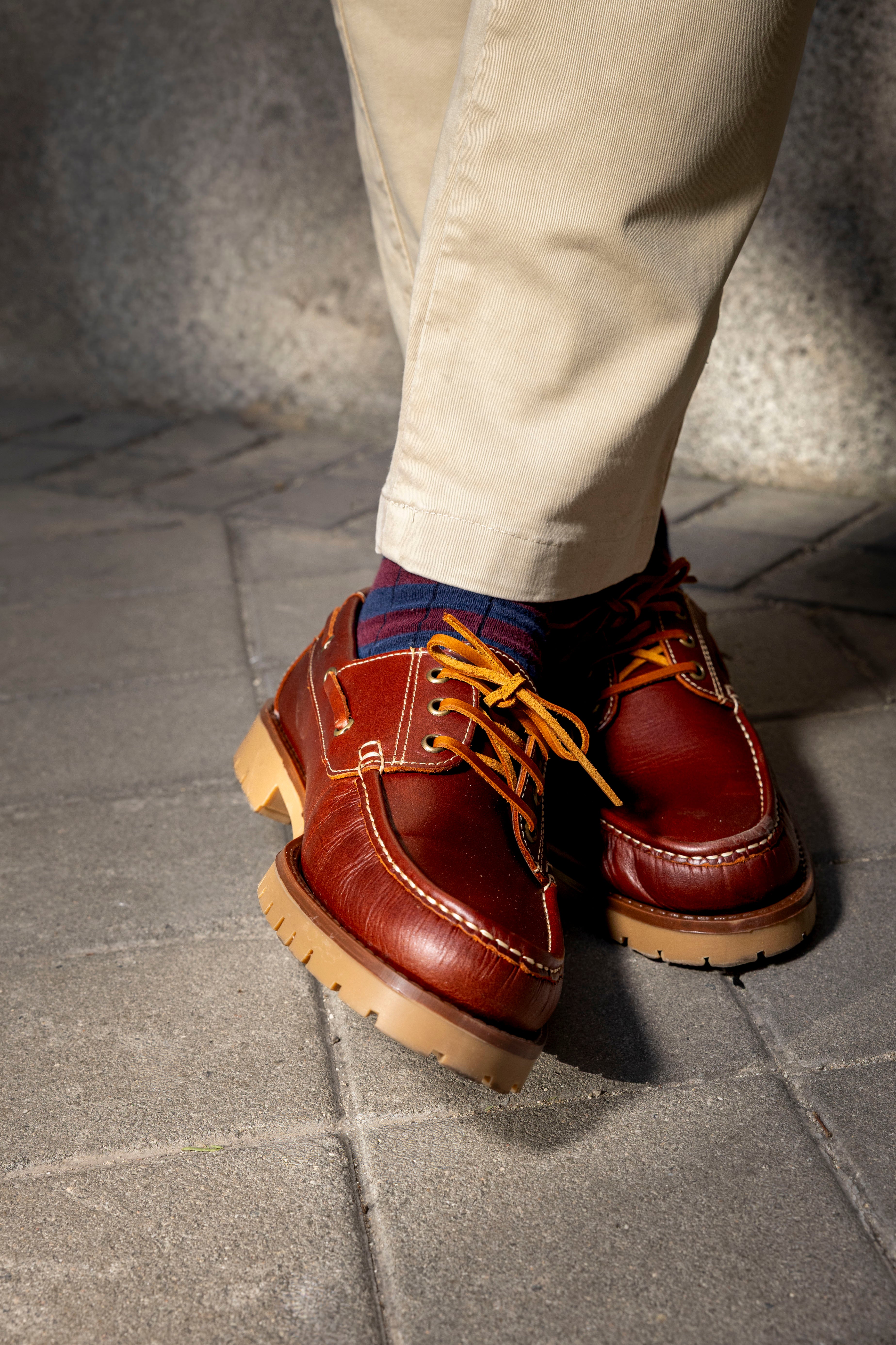 Zapato Náutico Hombre Marrón Verano aventura