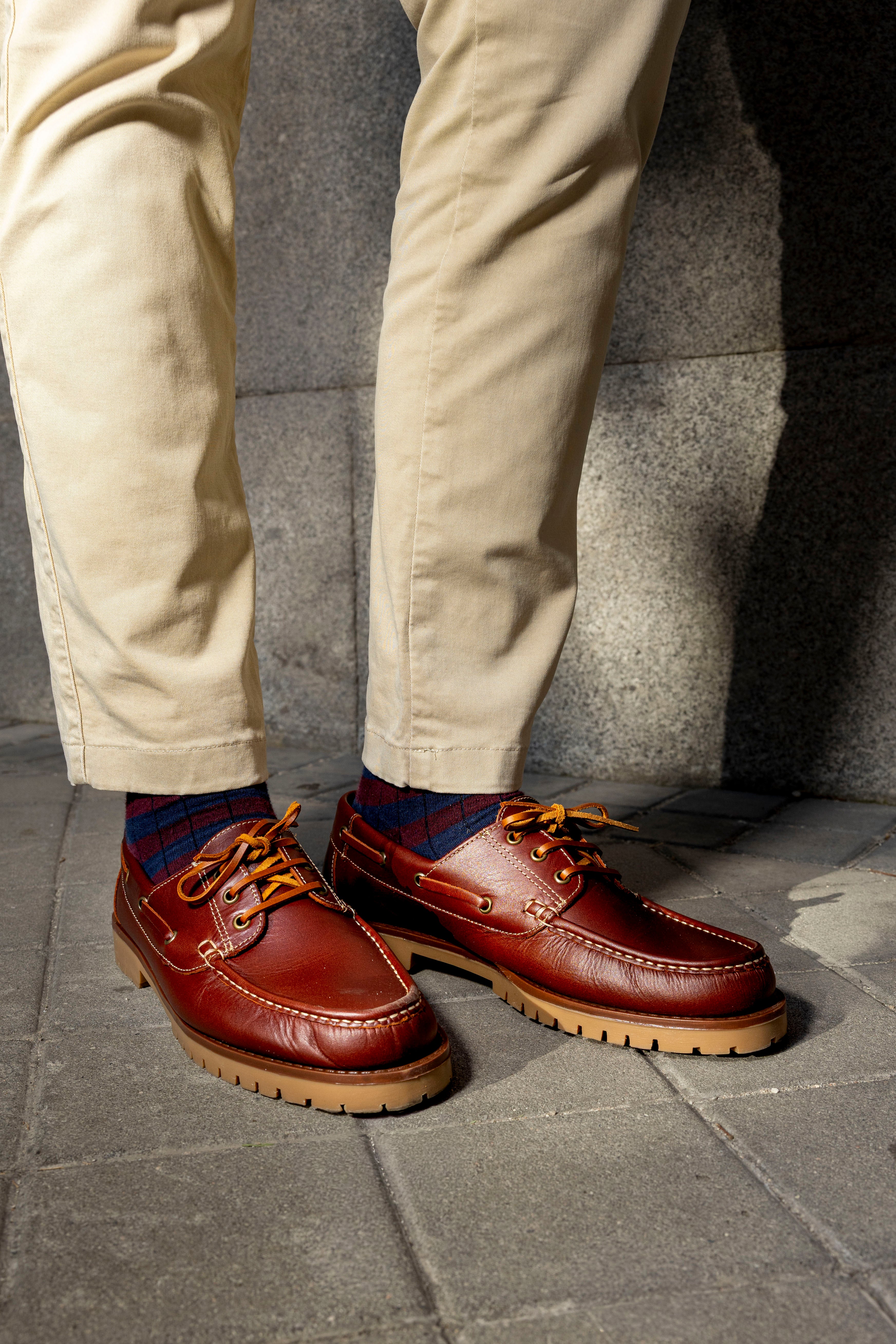 Zapato Náutico Hombre Marrón Verano aventura